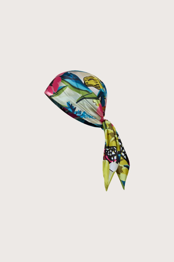 Pisces Printed Satin Scarf main image 1