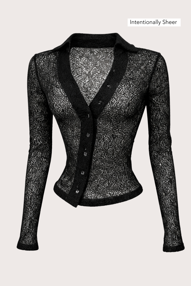 Tulum Knit Button Front Shirt